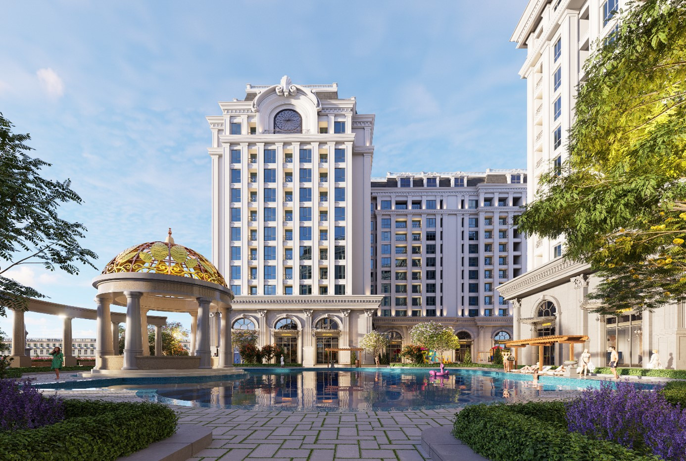 Danko Riverside sở hữu những góc hình đậm kiến trúc châu Âu