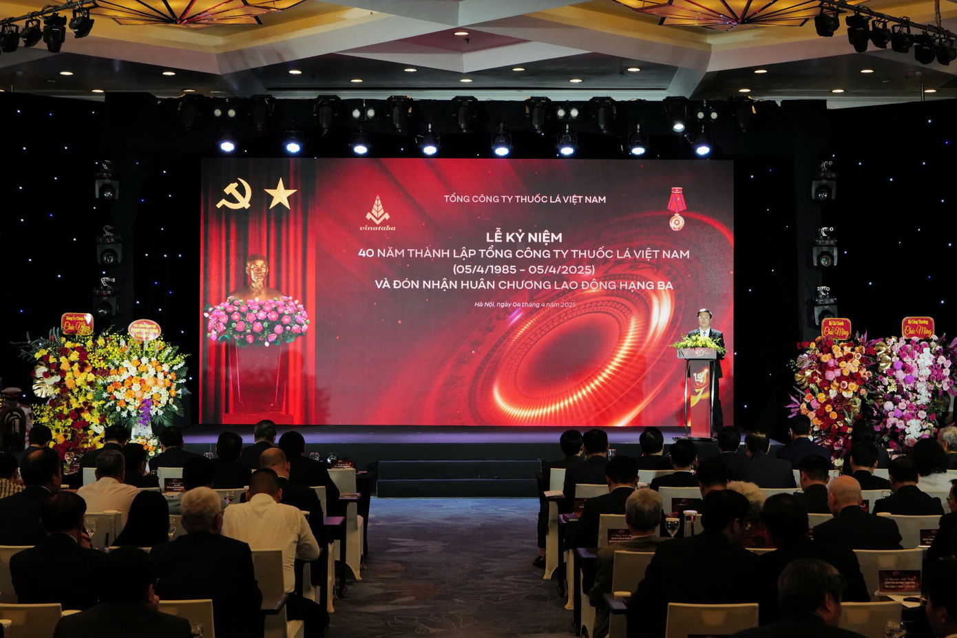 Tổng công ty Thuốc lá Việt Nam (Vinataba) tổ chức Lễ kỷ niệm 40 năm ngày thành lập (05/04/1985 - 05/04/2025)