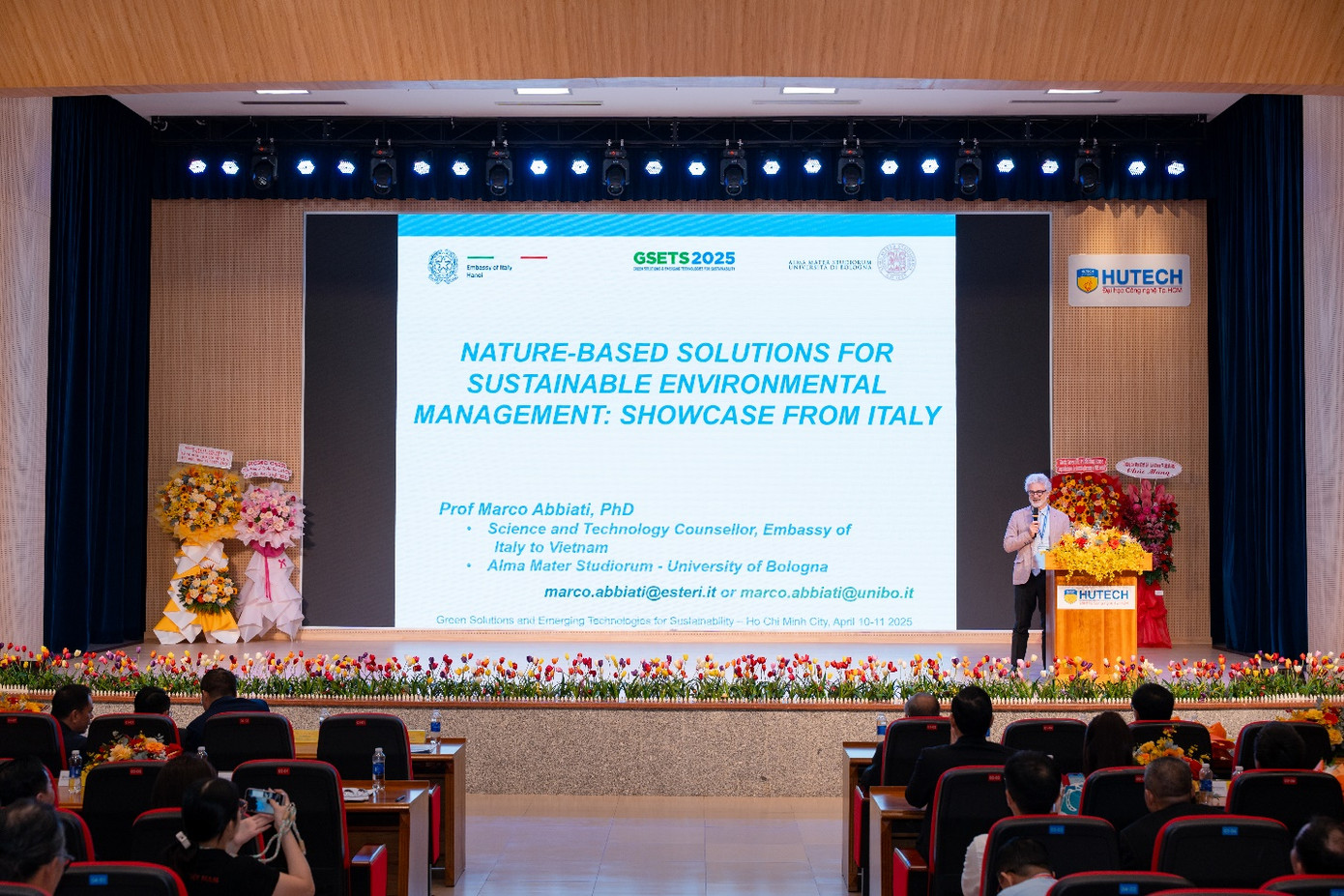 HUTECH phối hợp cùng HCMC C4IR tổ chức Hội nghị Khoa học Quốc tế GSETS 2025