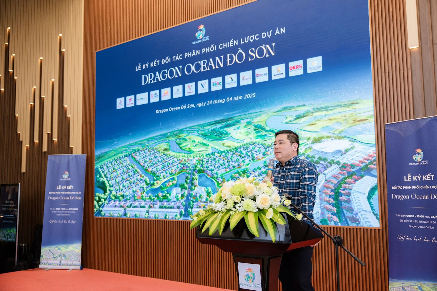 Ông Phạm Minh Hiếu - Tổng Giám đốc đại diện chủ đầu tư phát biểu tại Lễ ký kết