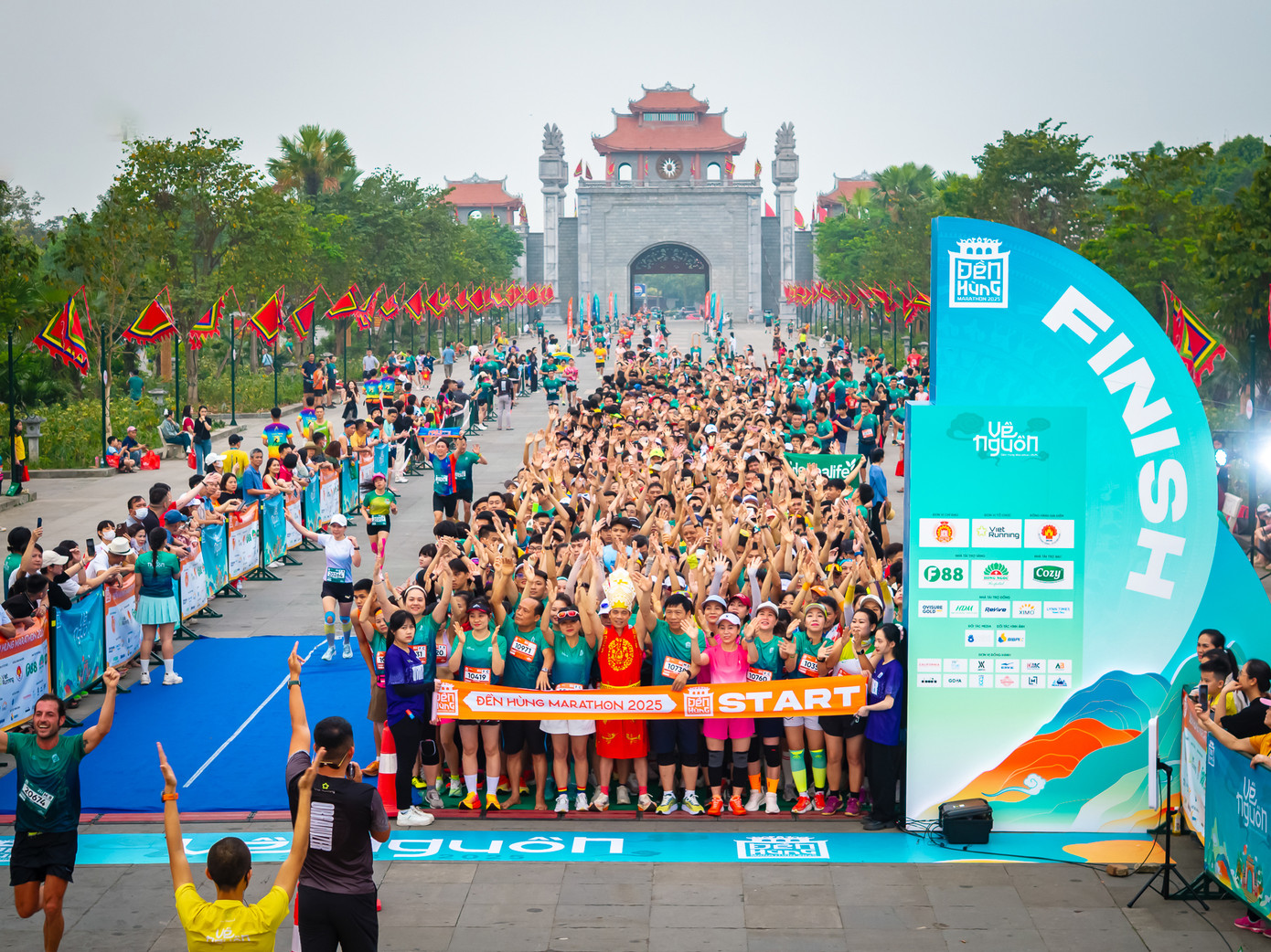 Sự kiện quy tụ đông đảo các VĐV đến từ các tỉnh, thành phố trên cả nước