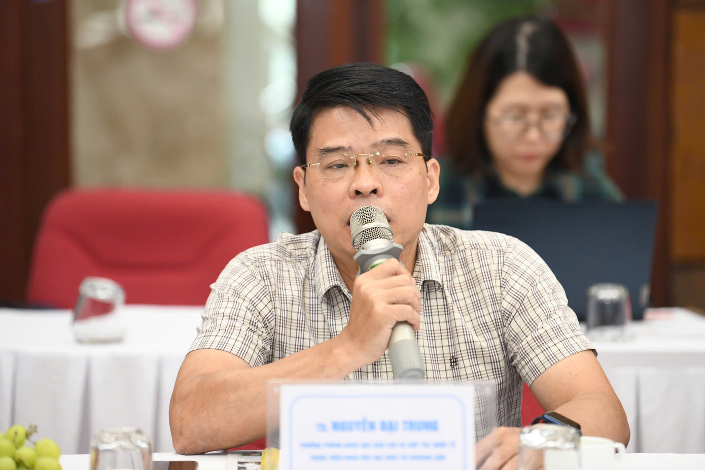 TS. Nguyễn Đại Trung, Trưởng Phòng Khoa học, Đào tạo và Hợp tác quốc tế thuộc Viện Khoa học địa chất và khoáng sản