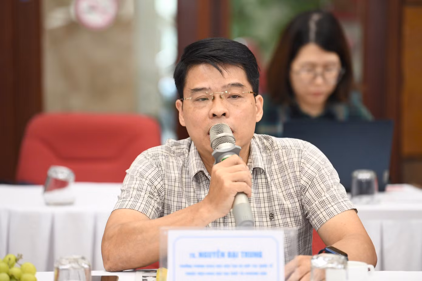 TS. Nguyễn Đại Trung, Trưởng Phòng Khoa học, Đào tạo và Hợp tác quốc tế thuộc Viện Khoa học địa chất và khoáng sản TS. Nguyễn Đại Trung, Trưởng Phòng Khoa học, Đào tạo và Hợp tác quốc tế thuộc Viện Khoa học địa chất và khoáng sản