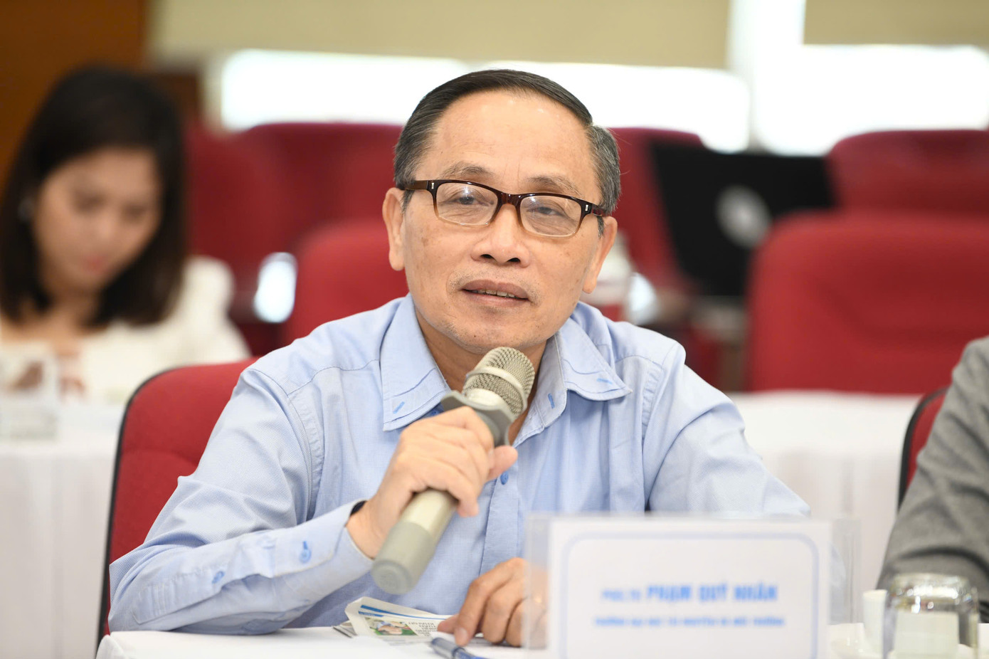 PGS.TS Phạm Quý Nhân, nguyên Phó Hiệu trưởng Trường Đại học Tài Nguyên và Môi trường