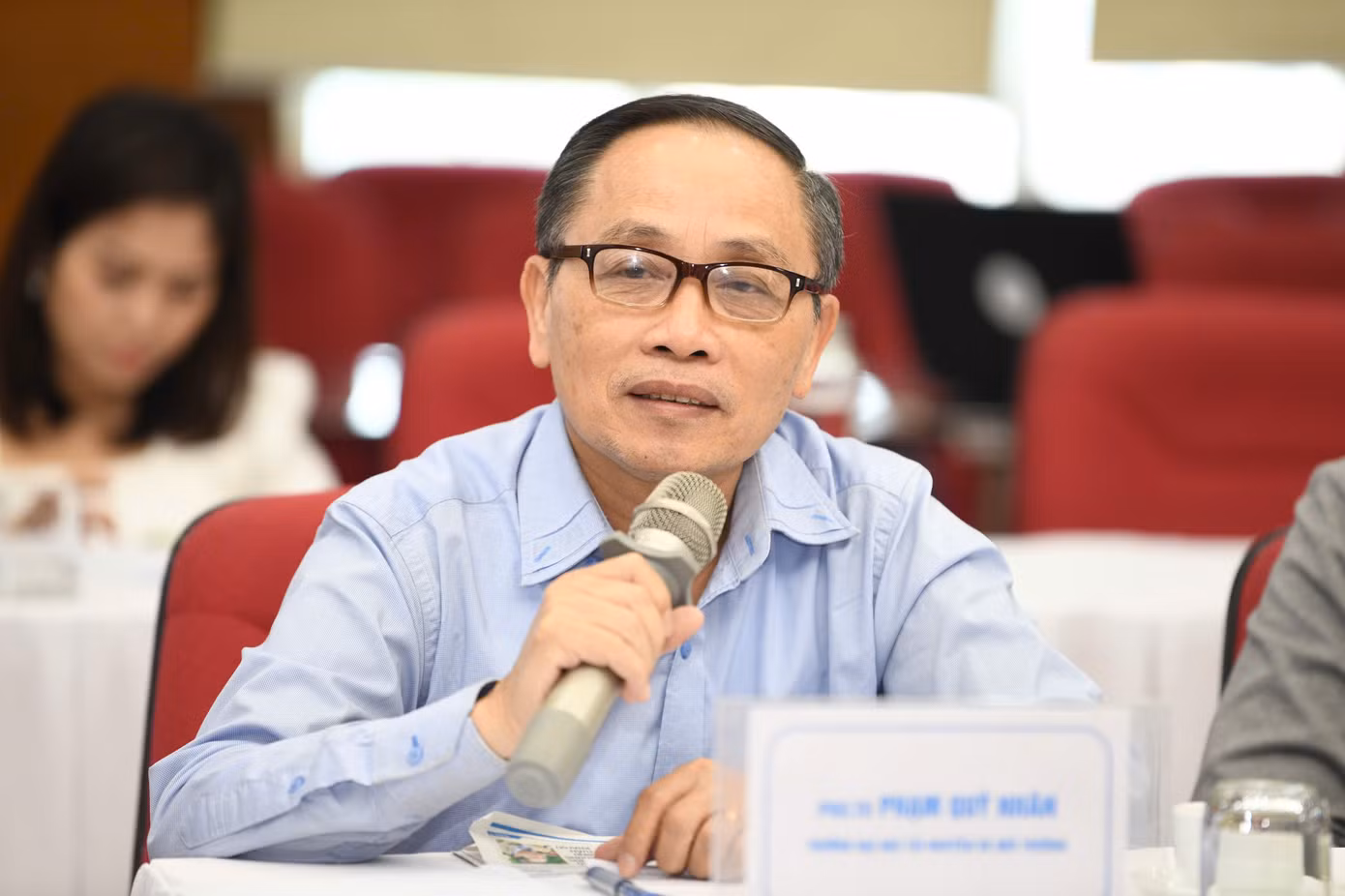 PGS.TS Phạm Quý Nhân, nguyên Phó Hiệu trưởng Trường Đại học Tài Nguyên và Môi trường PGS.TS Phạm Quý Nhân, nguyên Phó Hiệu trưởng Trường Đại học Tài Nguyên và Môi trường