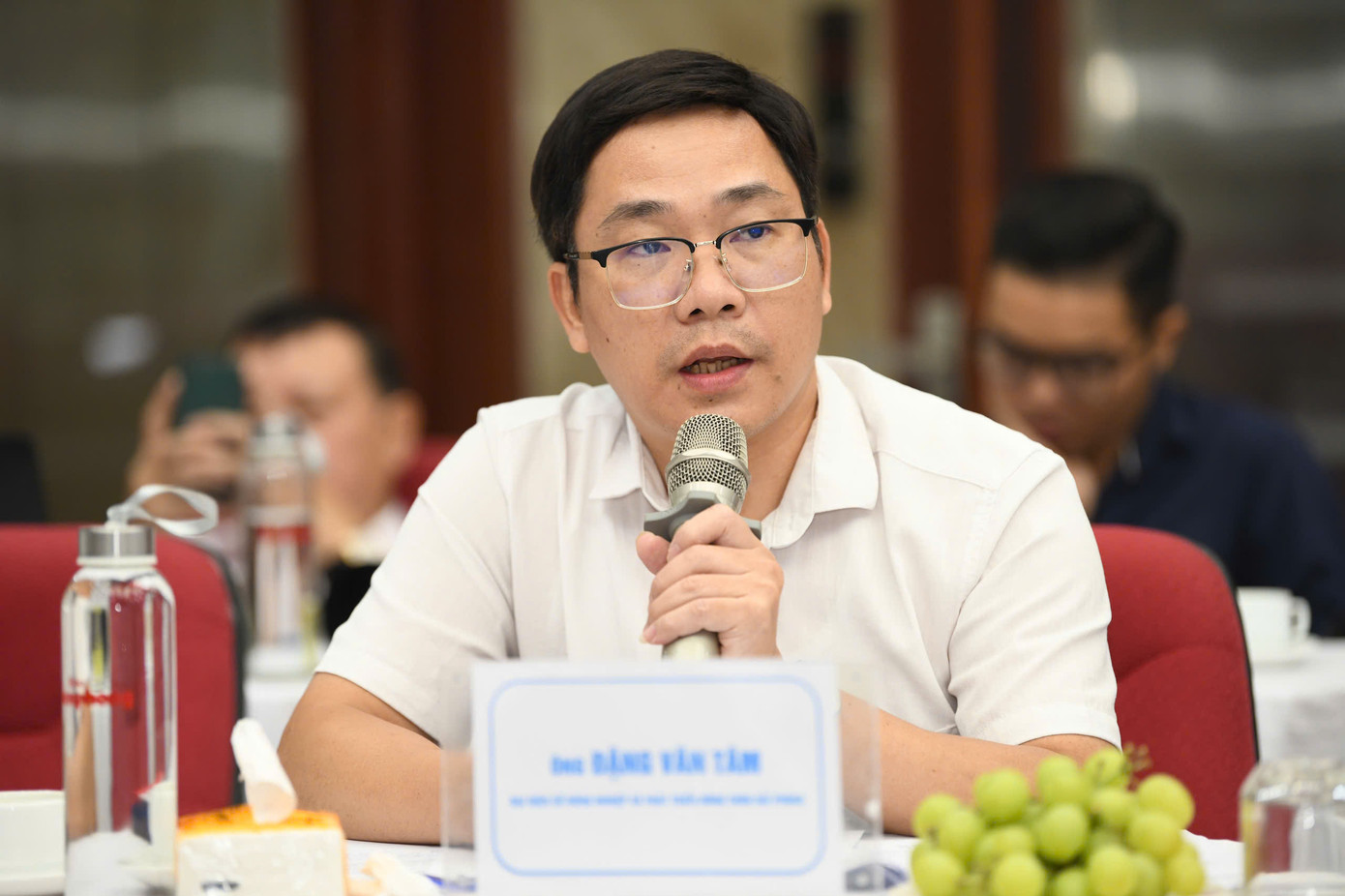 Ông Đặng Văn Tâm, Đại diện Sở Nông nghiệp và Phát triển Nông thôn Hải Phòng