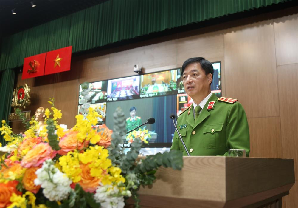 Thứ trưởng Nguyễn Duy Ngọc phát biểu tại hội nghị.