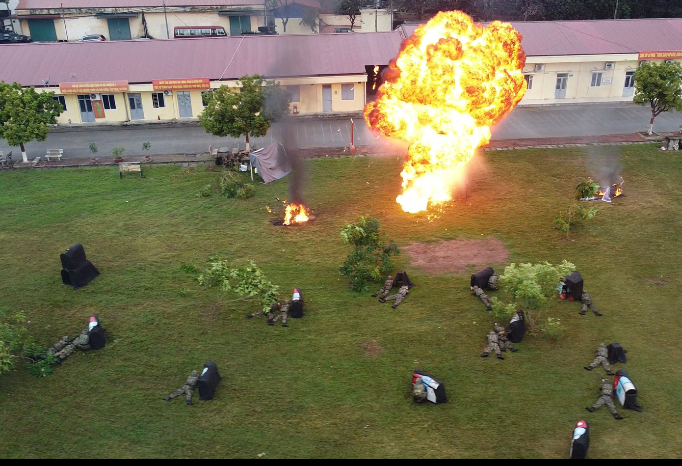 Một trong những tình huống giả định cảnh sát phải thực thi.