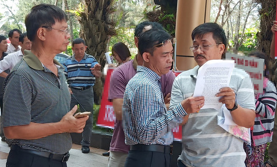 Hết bị xử phạt truy thu thuế, DIC Corp lại bị dân vây trụ sở đòi đất ảnh 1