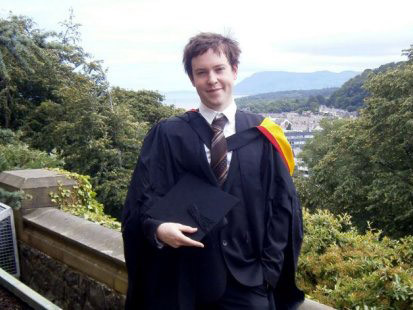 Jamie Fox khi mới tốt nghiệp đại học