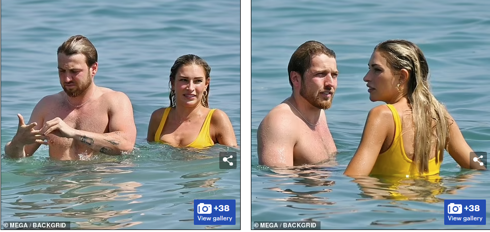 Chuyến đi này của cặp đôi đúng dịp sinh nhật 30 tuổi của Sam Thompson (2/8).