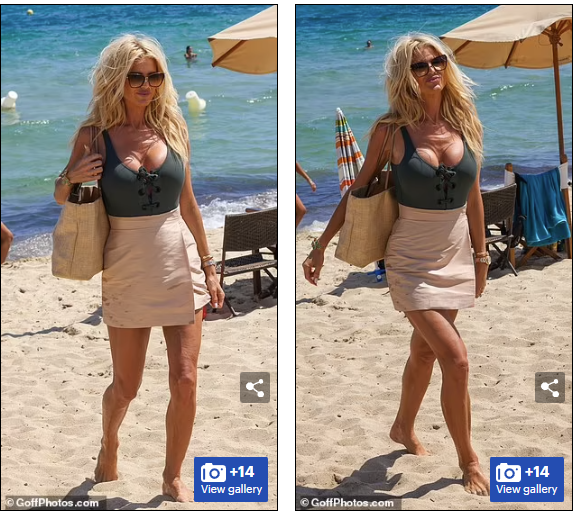 Ở tuổi 48, Hoa hậu Thụy Điển 1993 vẫn khiến chị em phải ghen tị với thân hình cân đối và đường cong body quyến rũ.