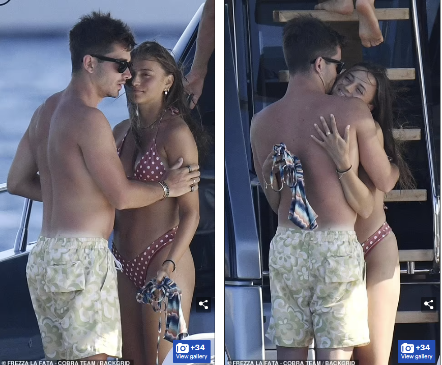 Cả hai liên tục có những khoảnh khắc tình tứ, âu yếm khiến fan phải ghen tị. Cả hai liên tục có những khoảnh khắc tình tứ, âu yếm khiến fan phải ghen tị.