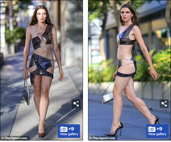 Tình cũ Kanye West diện outfit táo bạo, cắt xẻ phản cảm và lộ rõ không nội y xuống phố.