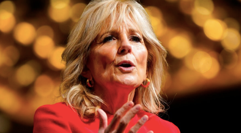 Đệ nhất phu nhân Mỹ Jill Biden. (Ảnh: AP)