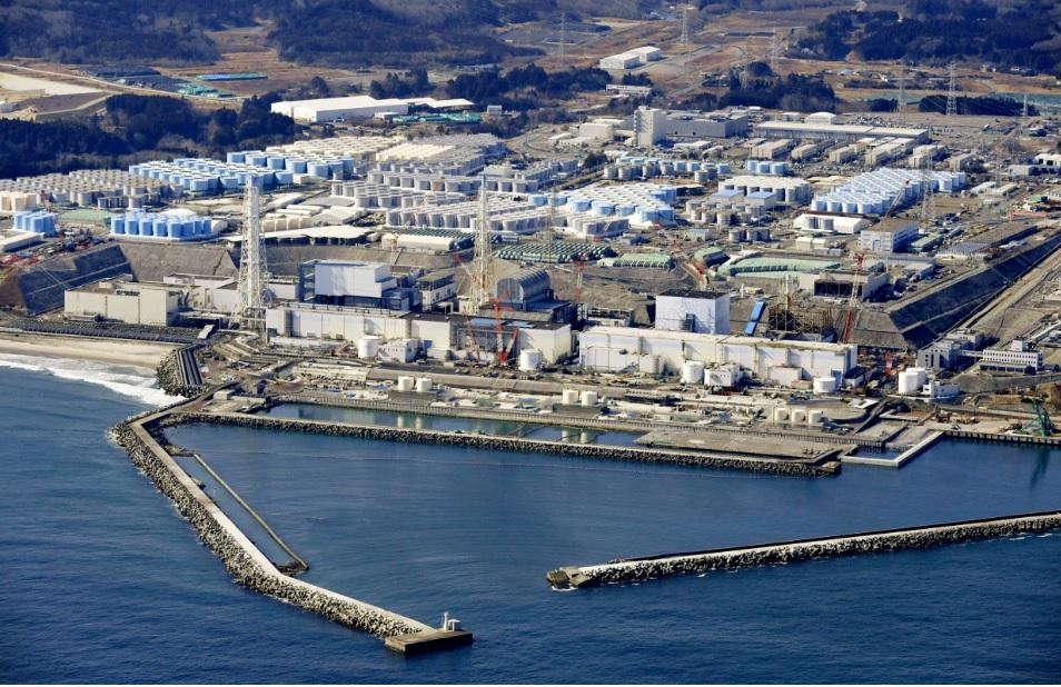 Nhà máy điện hạt nhân Fukushima Daichi. (Ảnh: AP)