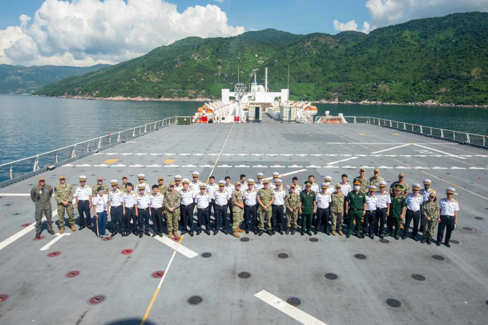 Chương trình Đối tác Thái Bình Dương tại Phú Yên có sự tham gia của 4 quốc gia. (Ảnh: Fb)