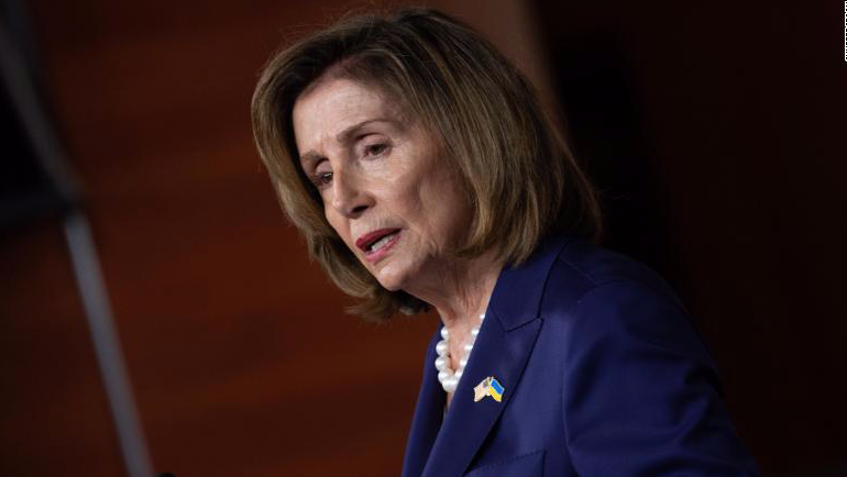 Chủ tịch Hạ viện Mỹ Nancy Pelosi. (Ảnh: CNN) Chủ tịch Hạ viện Mỹ Nancy Pelosi. (Ảnh: CNN)