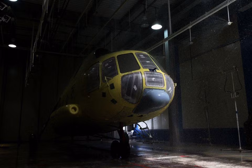 Một chiếc trực thăng Mi-17