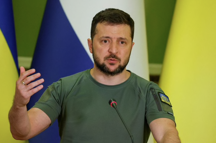 Tổng thống Ukraine Volodymyr Zelensky. (Ảnh: Reuters) Tổng thống Ukraine Volodymyr Zelensky. (Ảnh: Reuters)