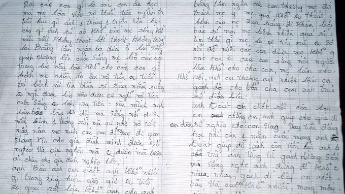 Người mẹ nghèo tự tử cho con đi học gây chấn động ảnh 1