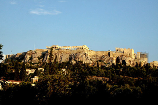 Ngọn đồi Acropolis với quần thể kiến trúc hoành tráng