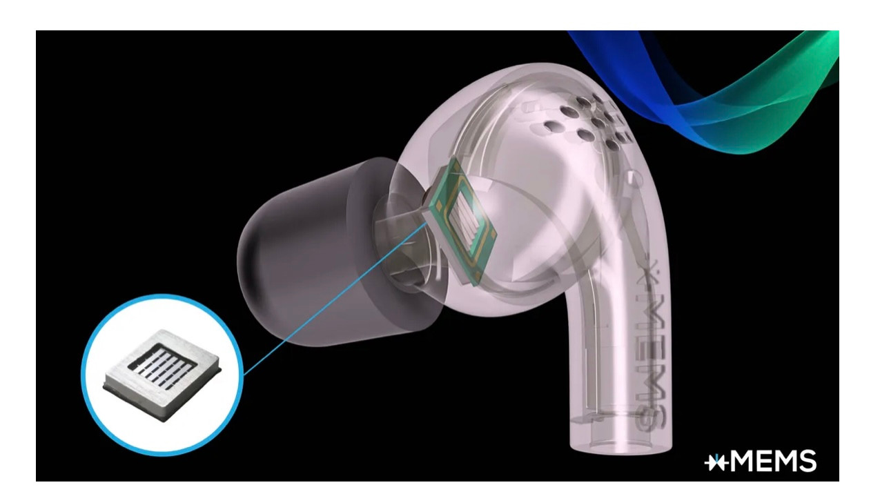 Công ty khởi nghiệp xMEMS lần đầu tiên giới thiệu tai nghe Cypress của mình tại CES 2024 vào ngày 9/1 vừa qua. ( Ảnh: xMEMS)