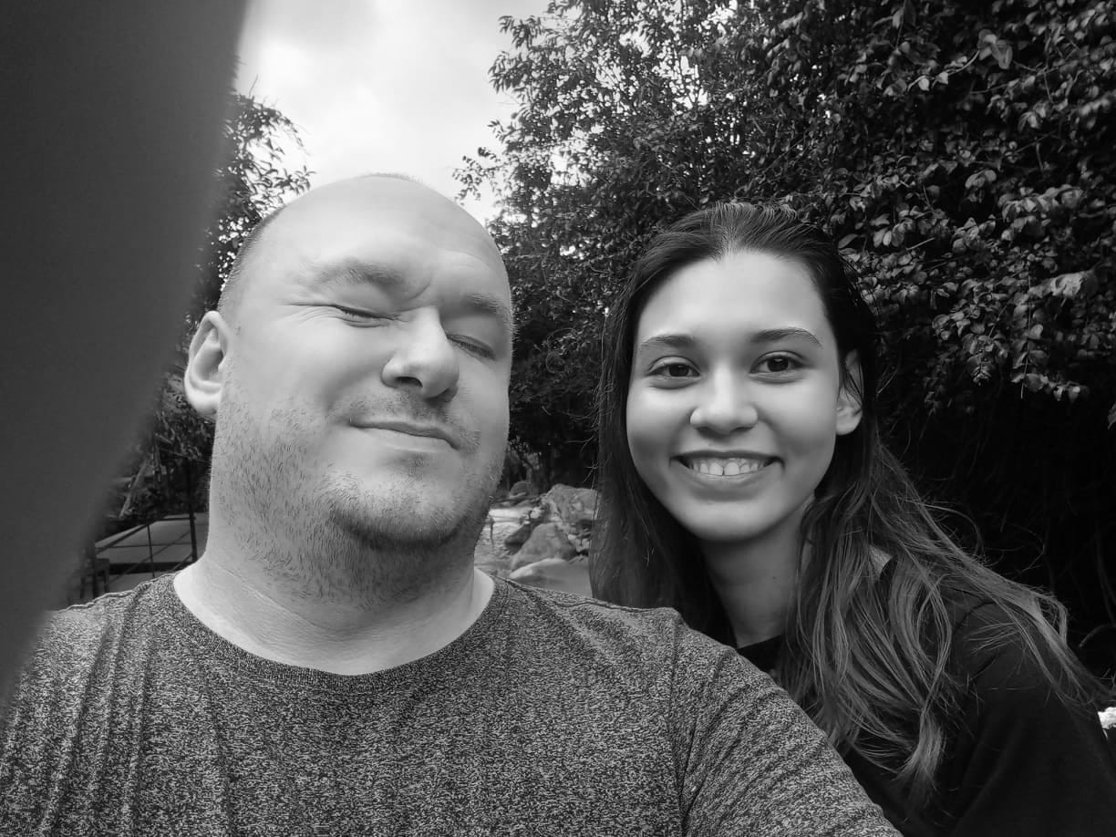 Thomas Iris Thanh và bạn trai quá cố. Thomas Iris Thanh và bạn trai quá cố.