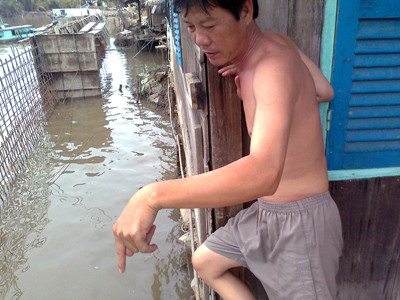 Anh Công chứng kiến kênh biến thành sông