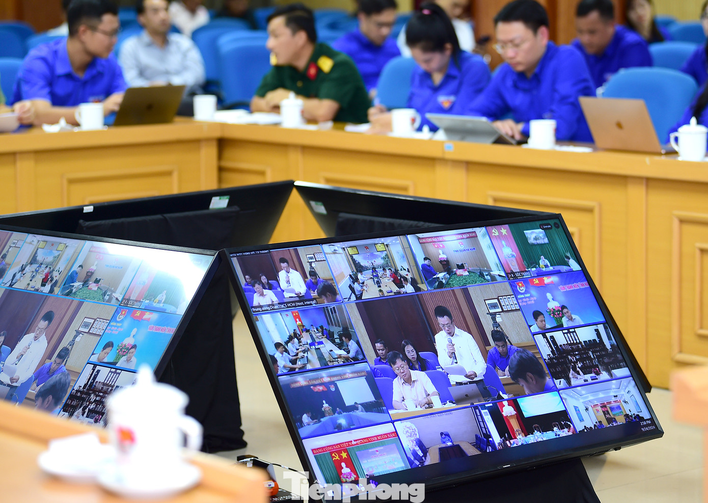 Hội nghị đã nhận được nhiều ý kiến, tham luận. Ảnh: Xuân Tùng