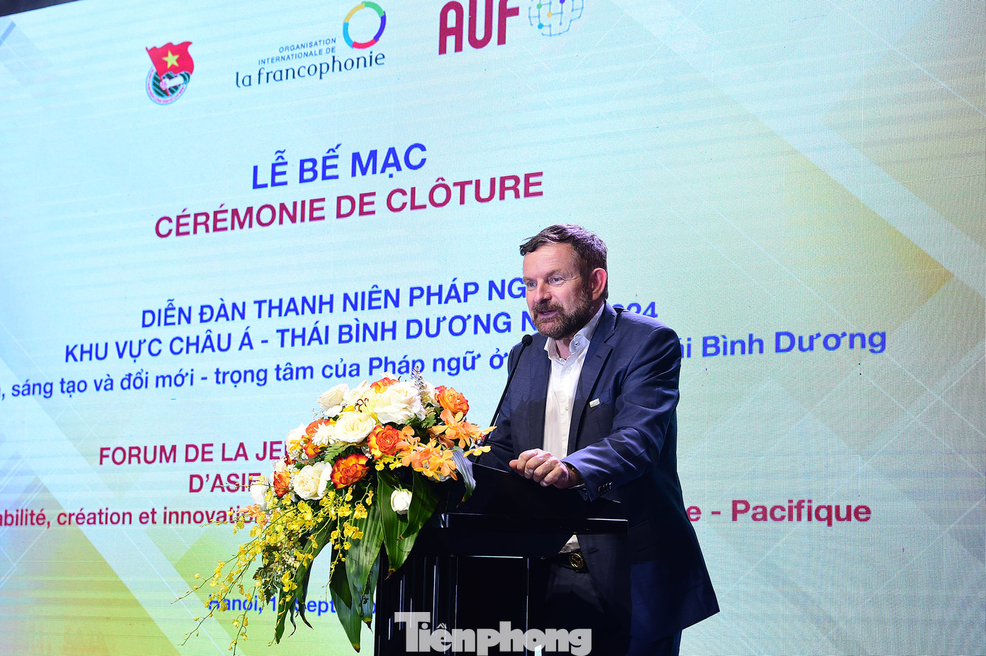 Ông Edgar Doerig phát biểu tại chương trình bế mạc. Ảnh: Xuân Tùng Ông Edgar Doerig phát biểu tại chương trình bế mạc. Ảnh: Xuân Tùng