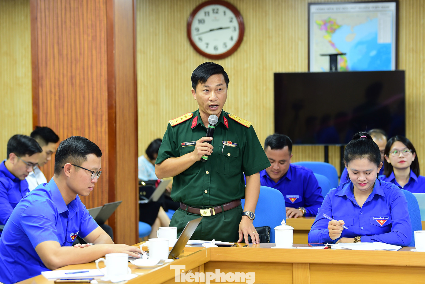 Hội nghị đã nhận được nhiều ý kiến, tham luận. Ảnh: Xuân Tùng