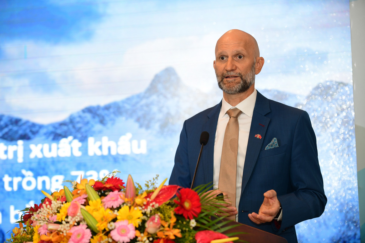 Ông Asbjorn Warvik Rortveit, Giám đốc khu vực Đông Nam Á, Hội đồng Thủy sản Na Uy.