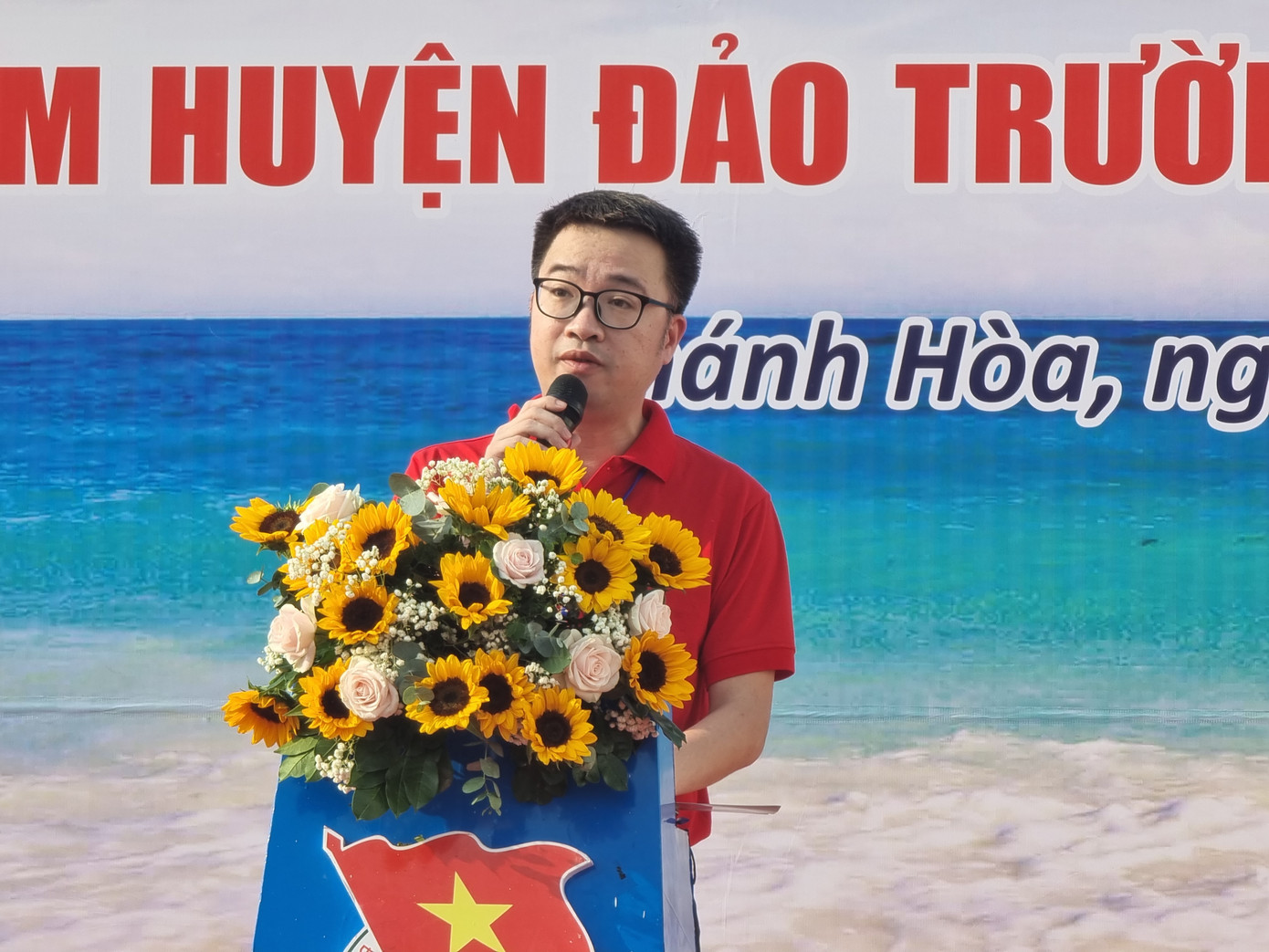 Bí thư T.Ư Đoàn Nguyễn Tường Lâm phát biểu tại chương trình