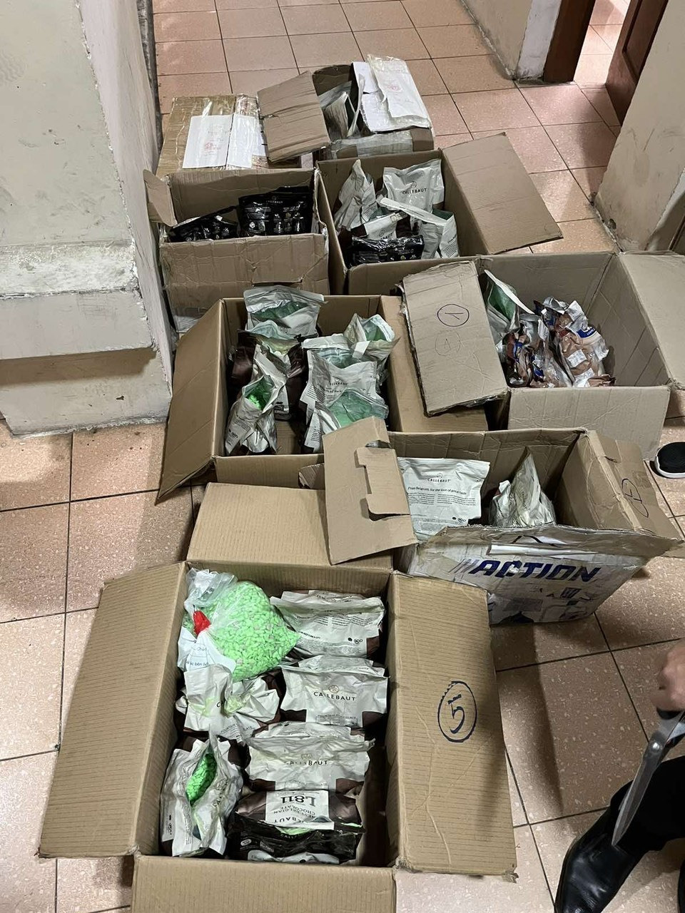 Lô hàng chứa ma túy bị Cục Hải quan TP Hà Nội và các lực lượng chức năng phát hiện vận chuyển từ Hà Lan về