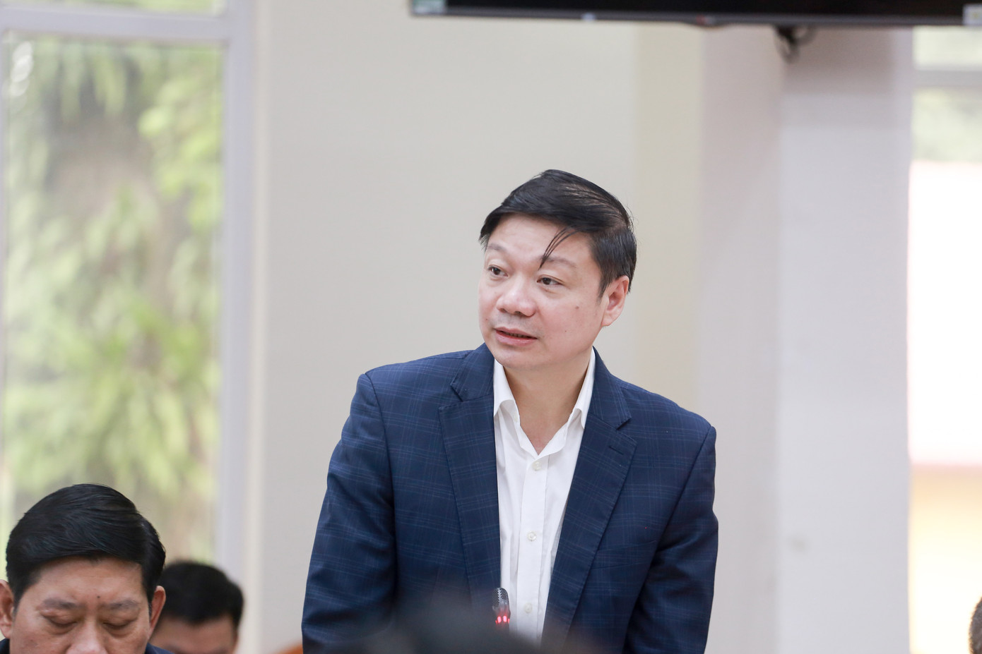 Ông Trần Quang Bảo, Cục trưởng Cục Lâm nghiệp chia sẻ tại họp báo Ông Trần Quang Bảo, Cục trưởng Cục Lâm nghiệp chia sẻ tại họp báo