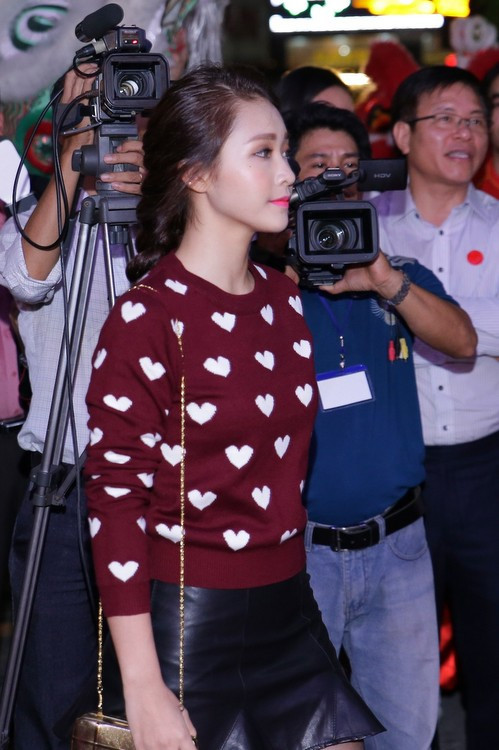 Khả Ngân là một trong những hot girl được các teen yêu thích nhất hiện nay