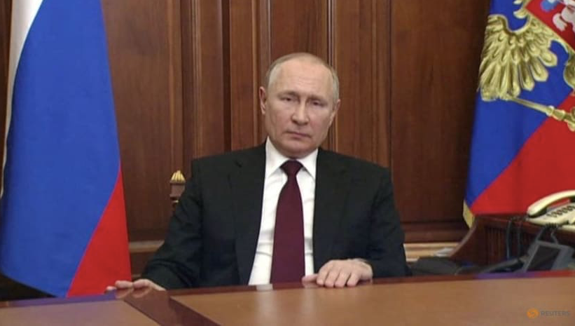 Tổng thống Nga Vladimir Putin được Thượng viện &quot;bật đèn xanh&quot; để đưa quân vào miền đông Ukraine. (Ảnh: Reuters)