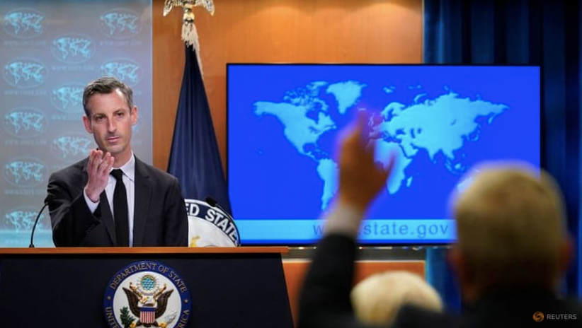 Phát ngôn viên Bộ Ngoại giao Mỹ Ned Price. (Ảnh: Reuters)