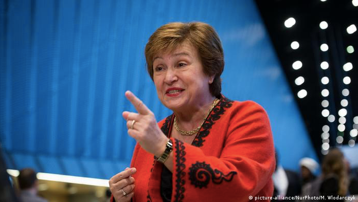 Tổng giám đốc điều hành IMF Kristalina Georgieva. (Ảnh: DW)