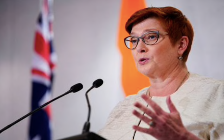 Ngoại trưởng Úc Marise Payne. (Ảnh: Reuters) Ngoại trưởng Úc Marise Payne. (Ảnh: Reuters)