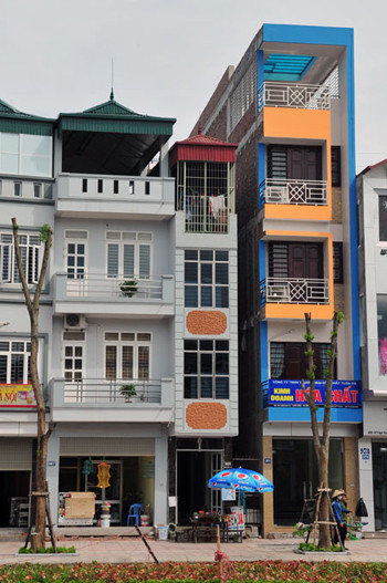 Những căn nhà nhỏ, bé tin hin nhiều nhan nhản