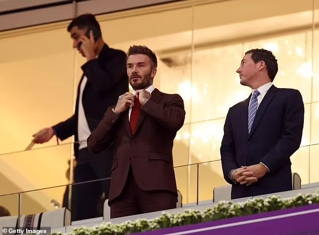 Beckham gây tranh cãi với vai trò đại sứ cho Qatar. Ảnh: Getty Images. Beckham gây tranh cãi với vai trò đại sứ cho Qatar. Ảnh: Getty Images.