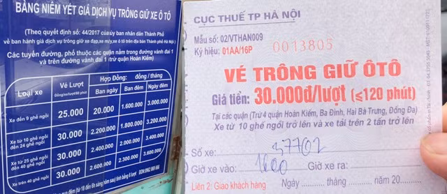 Truy thu gần 50 triệu đồng đối với bãi xe 'chặt chém' ở Phủ Tây Hồ ảnh 2