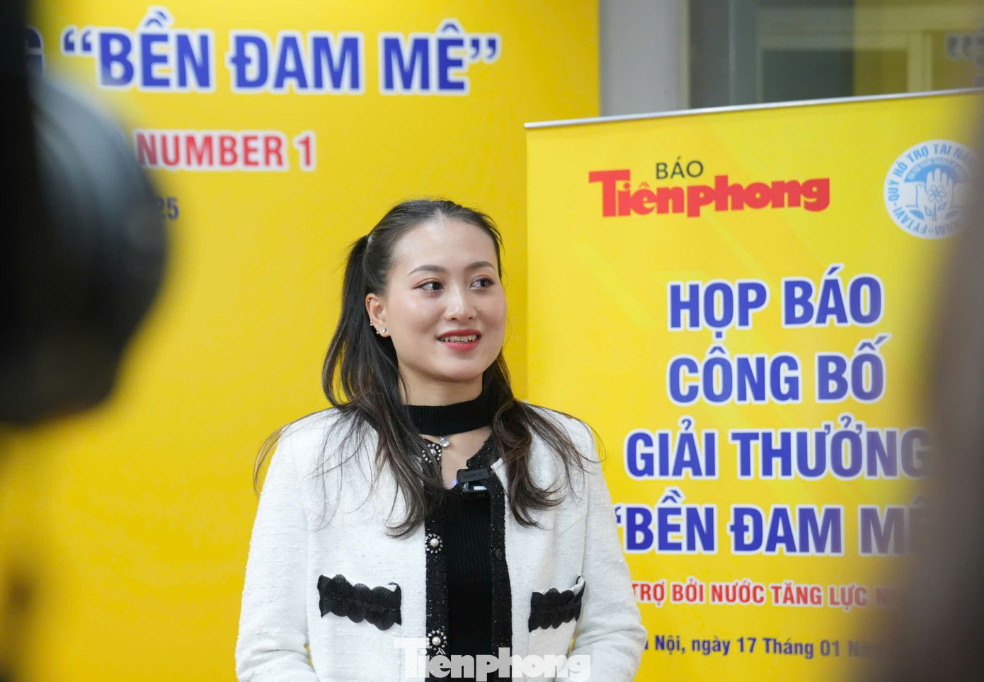 NSƯT Lô Thị Ngọc Thúy - Gương mặt trẻ Việt Nam triển vọng năm 2023 tại chương trình Họp báo công bố Giải thưởng Bền Đam Mê. Ảnh: Hoàng Mạnh Thắng NSƯT Lô Thị Ngọc Thúy - Gương mặt trẻ Việt Nam triển vọng năm 2023 tại chương trình Họp báo công bố Giải thưởng Bền Đam Mê. Ảnh: Hoàng Mạnh Thắng