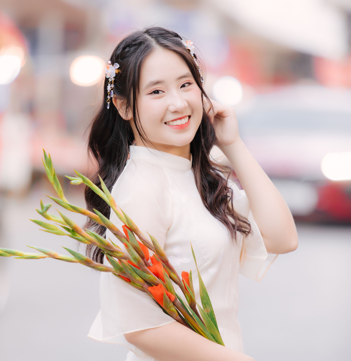 Chu Hoa Bảo Trâm - sinh viên tiêu biểu Trường Đại học Ngoại thương. Chu Hoa Bảo Trâm - sinh viên tiêu biểu Trường Đại học Ngoại thương.