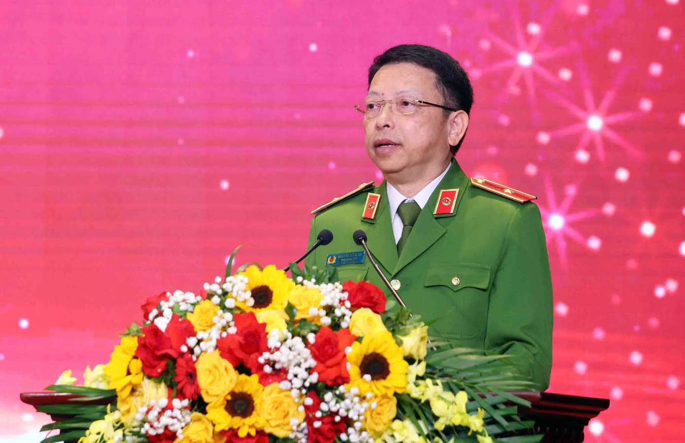 Thiếu tướng Nguyễn Hồng Ky - Phó Giám đốc CATP phát biểu tại chương trình. Thiếu tướng Nguyễn Hồng Ky - Phó Giám đốc CATP phát biểu tại chương trình.