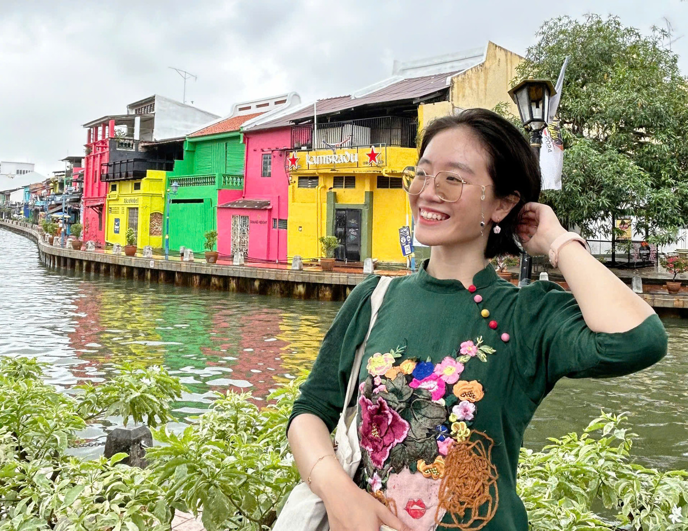 Năm 2024 là cột mốc đáng nhớ của Nguyễn Quỳnh Giang với những cơ hội giao lưu quốc tế cùng các bạn sinh viên tài giỏi của Đông Nam Á qua chương trình Trại hè AUN.