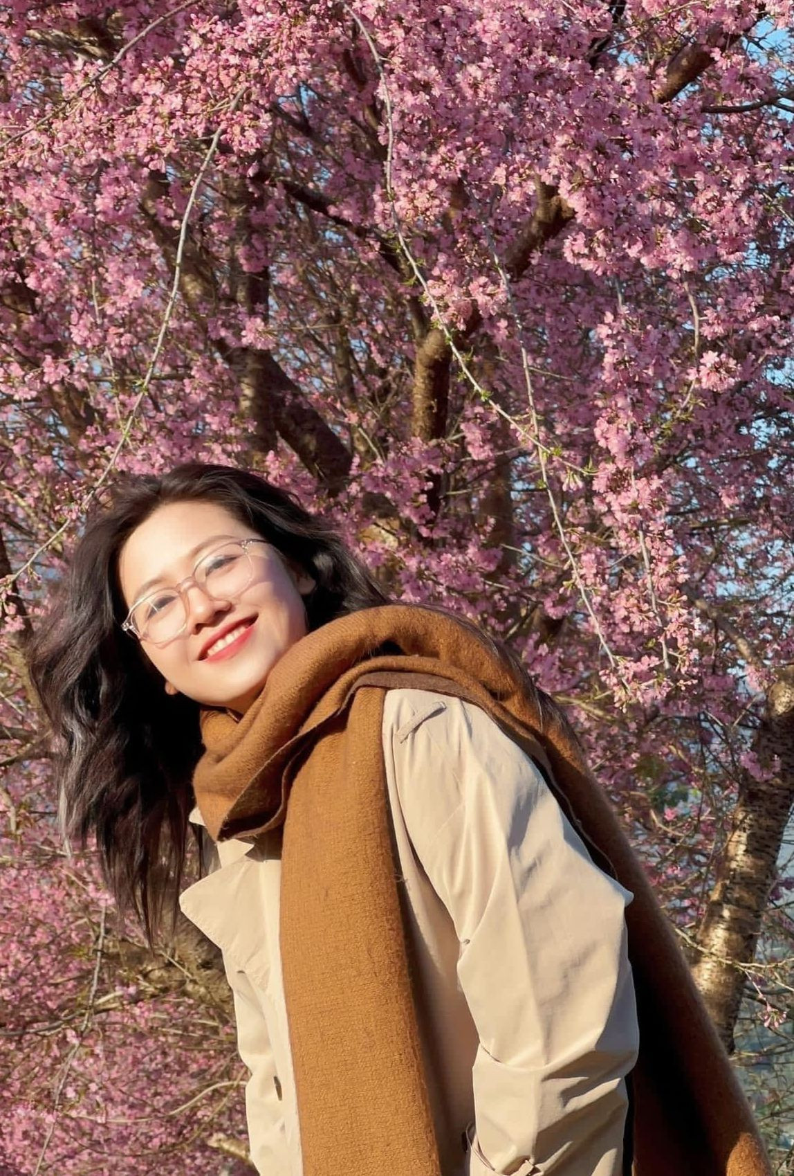 Không chỉ đẹp lãng mạn, hoa mai anh đào còn mang ý nghĩa sâu sắc, biểu trưng cho sự sống mãnh liệt, khởi đầu mới và niềm hy vọng. Ảnh: Lê Nguyên Không chỉ đẹp lãng mạn, hoa mai anh đào còn mang ý nghĩa sâu sắc, biểu trưng cho sự sống mãnh liệt, khởi đầu mới và niềm hy vọng. Ảnh: Lê Nguyên