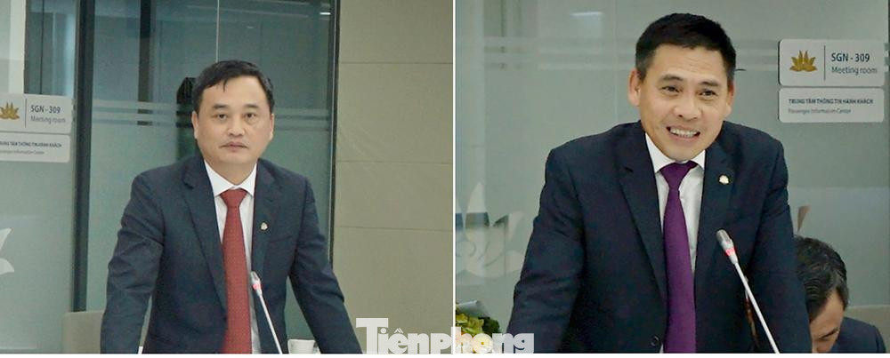 Ông Lê Đức Cảnh (trái) và ông Nguyễn Thế Bảo (phải) vừa được bổ nhiệm Phó Tổng giám đốc Vietnam Airlines. Ông Lê Đức Cảnh (trái) và ông Nguyễn Thế Bảo (phải) vừa được bổ nhiệm Phó Tổng giám đốc Vietnam Airlines.